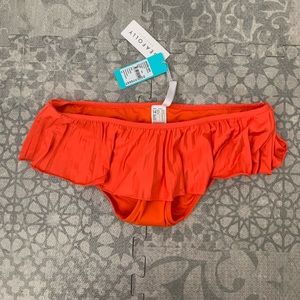 NWT Seafolly skirted hipster bottom size 10